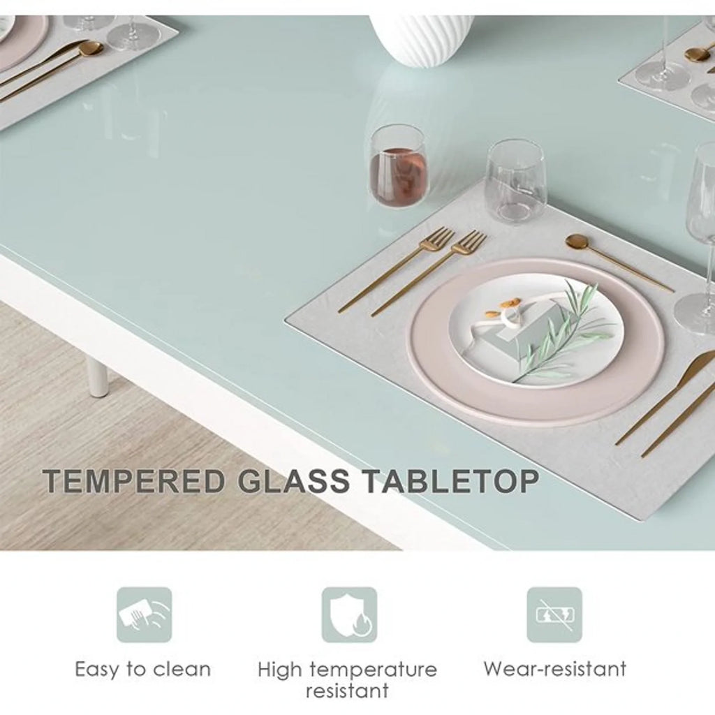 7 Piece Rectangle Dining Table Set G8754