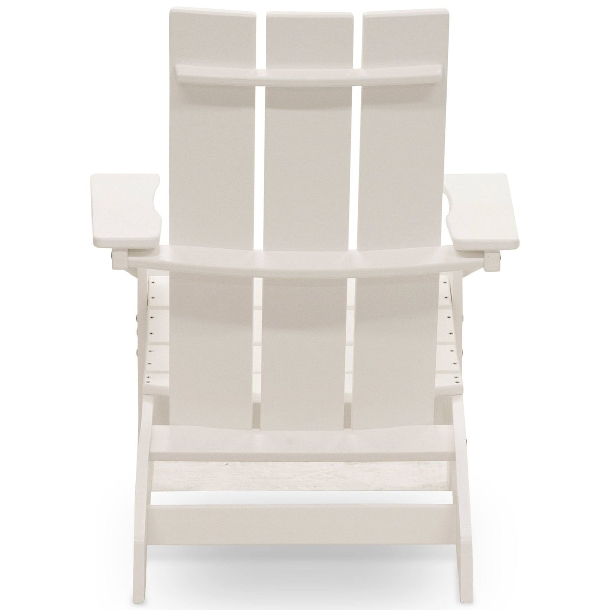 White Recycled Plastic Adirondack Chair M23153