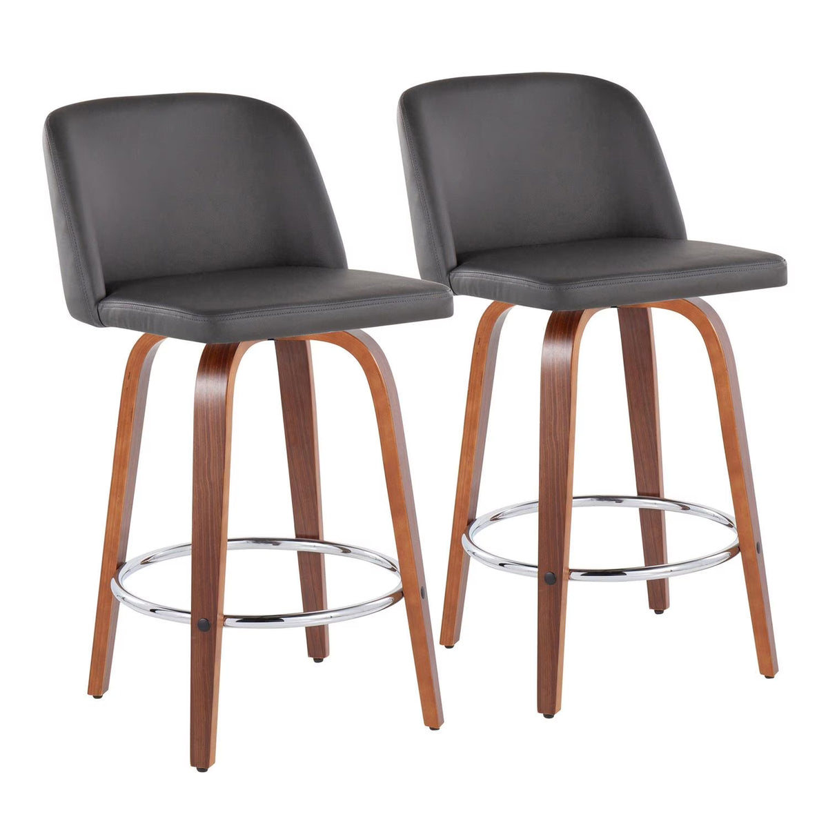 Set Of 2 Counter Stools N123514