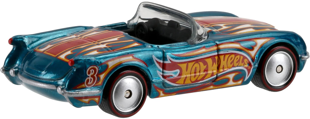 '55 Chevy Corvette Metal Car I709