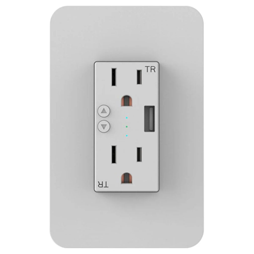 Wi-Fi Wall Power Outlet with USB Port O3562