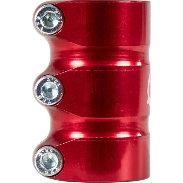 Red 3 Bolt Scooter SCS Clamp W1571