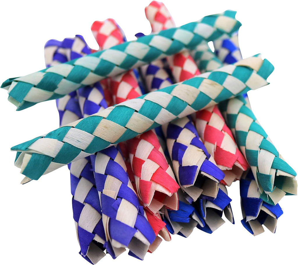 24 Pack Bamboo Chinese Finger Traps (5") D378104