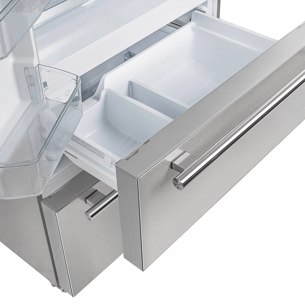 36 IN Stainless Steel Counter-Depth French Door Refrigerator with Ice Maker Z4888