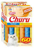 Grain-Free Lickable Creamy Cat Treat 60 Servings Tuna & Chicken V3023