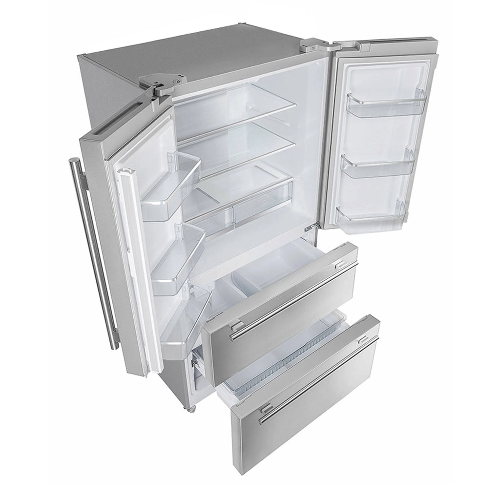 36 IN Stainless Steel Counter-Depth French Door Refrigerator with Ice Maker Z4888