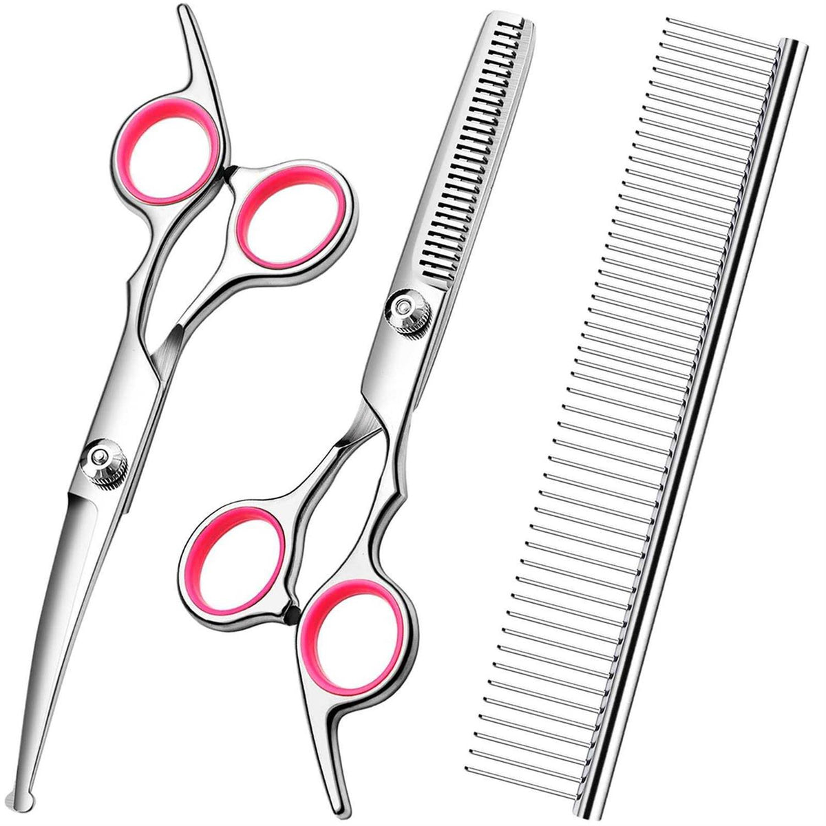 Dog Grooming Scissors with Safety Round Tips Stainless Steel K111950