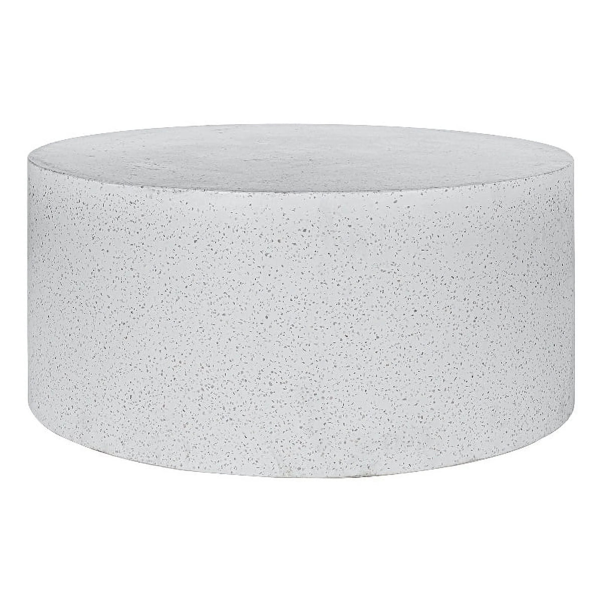 White Terrazzo Outdoor Coffee Table Q656040