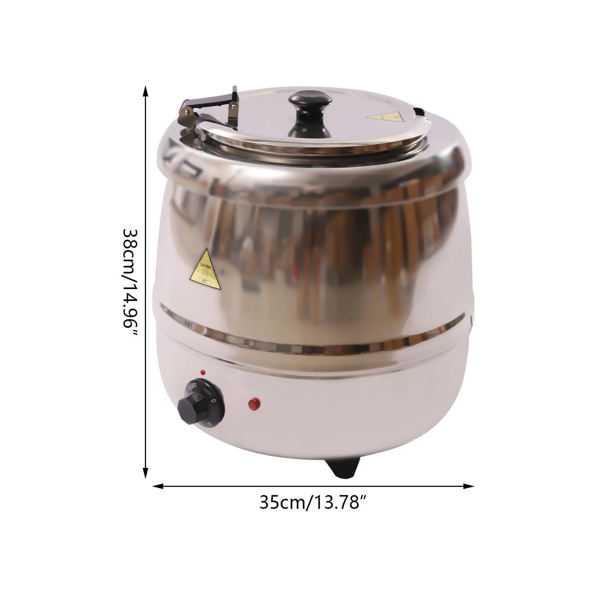 Commercial 10L Electric Soup Kettle Warmer X22418