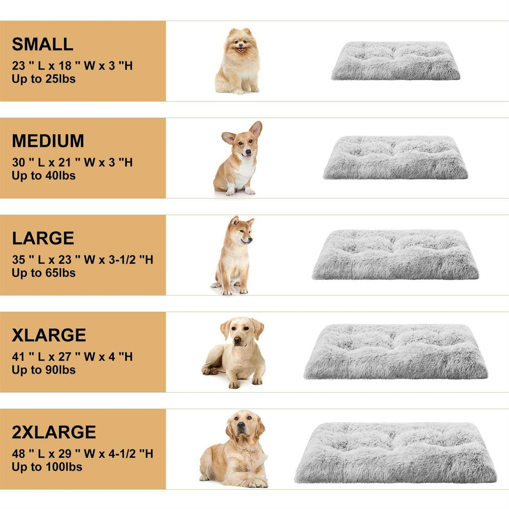 Plush Dog Crate Bed K282848