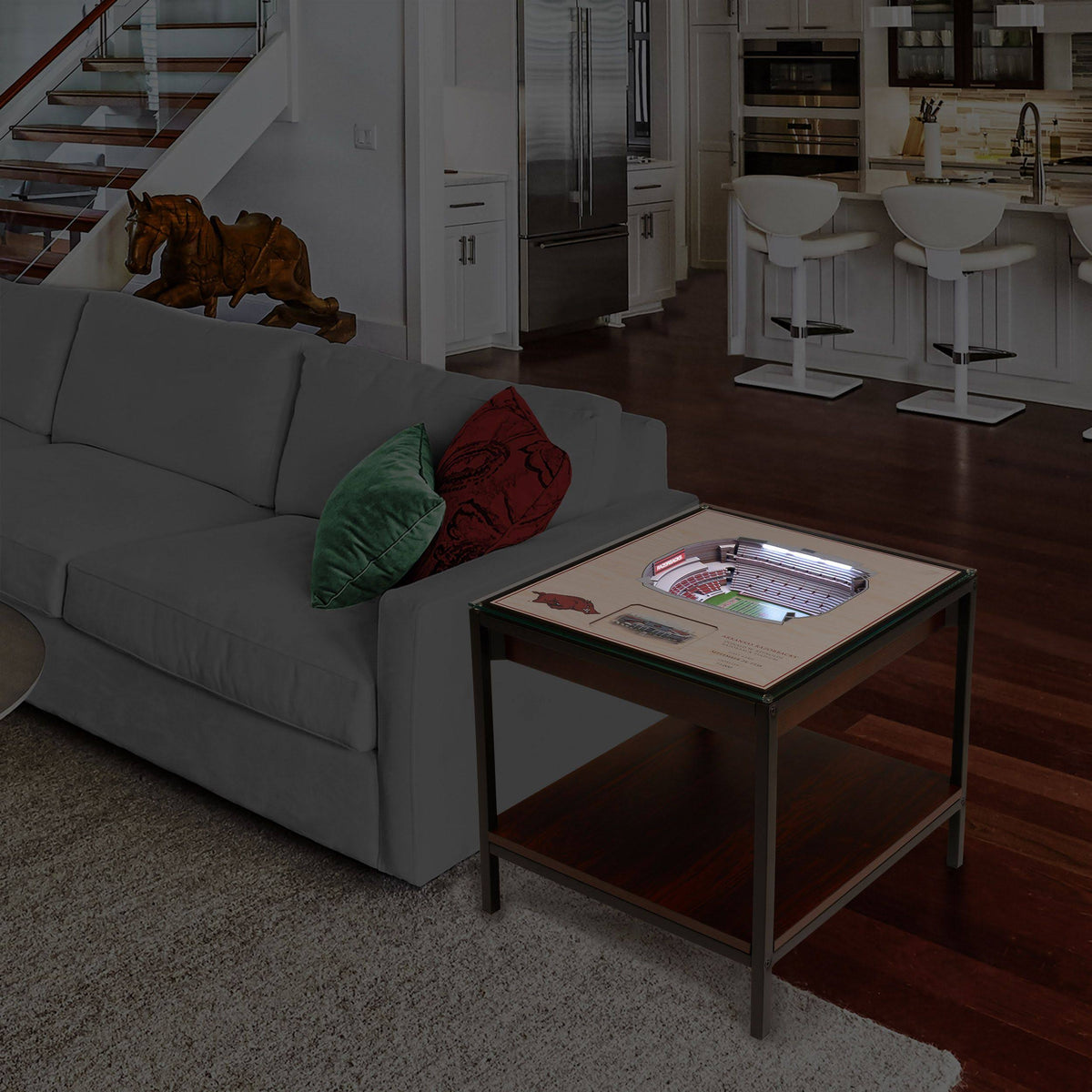 Lighted End Table I734