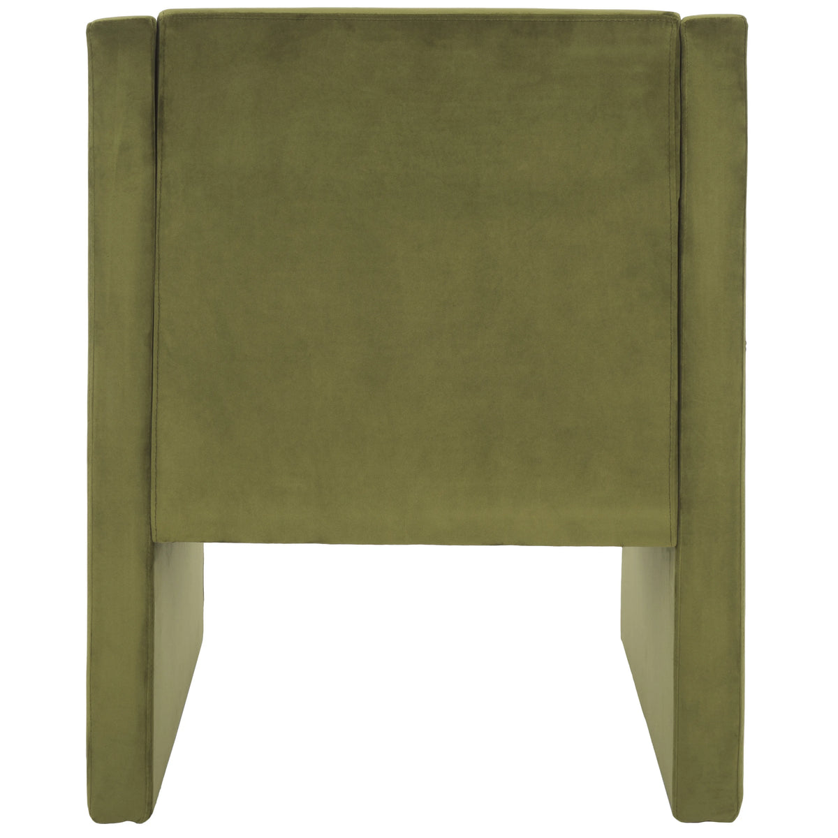 Olive Green Velvet Accent Chairs X878