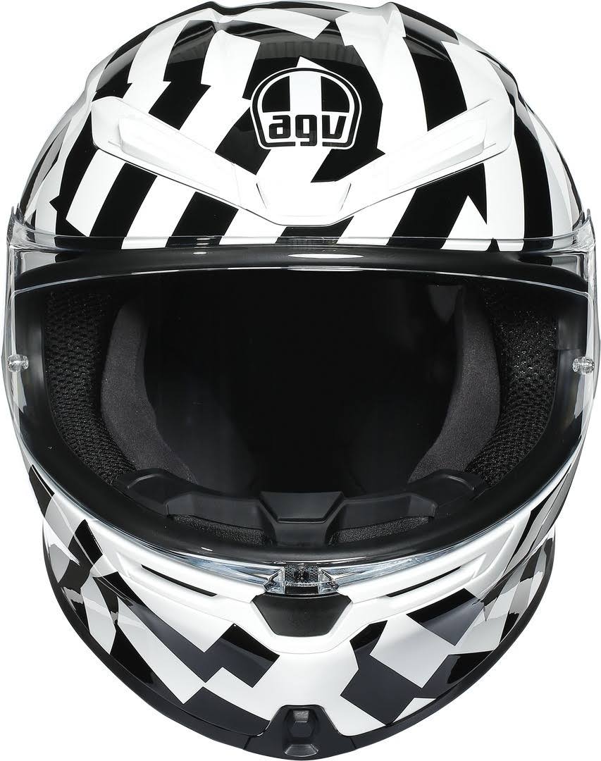 Helmet K6 Black White Size ml D454