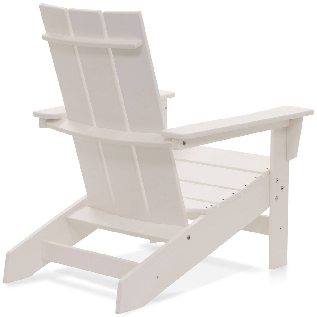 White Recycled Plastic Adirondack Chair M23153
