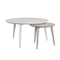 Nesting Tables - White/Taupe O669