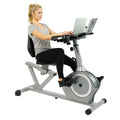Magnetic Indoor Recumbent Exercise Desk Bike 350 lb Weight Capacity D933