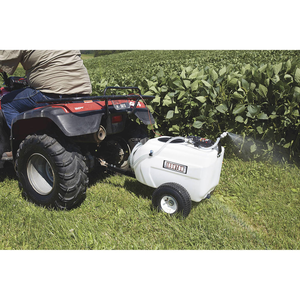 13 Gallons 12 Volt DC Tow-Behind Broadcast Sprayer M31800