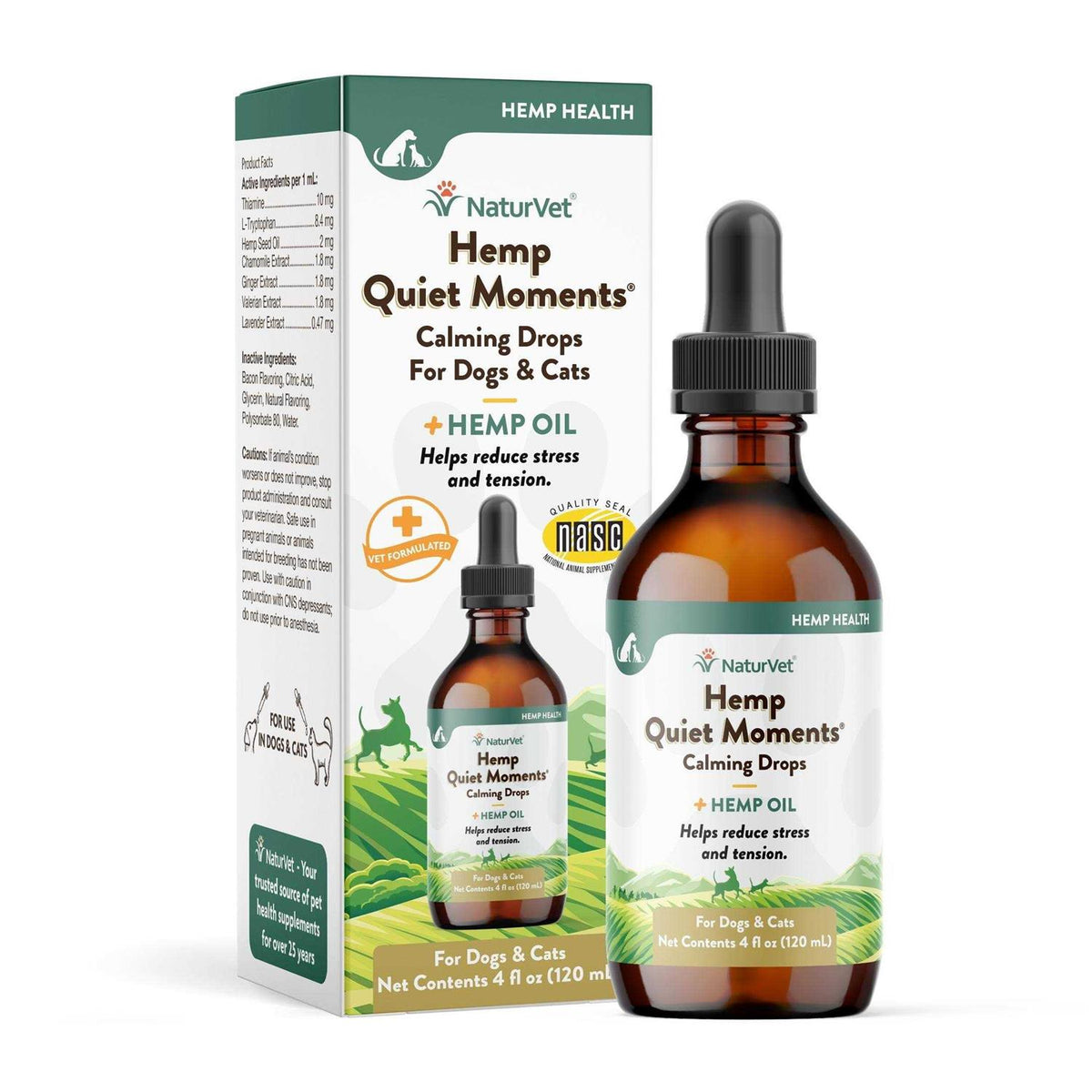 Calming Drops Hemp Oil for Dogs & Cats M9855