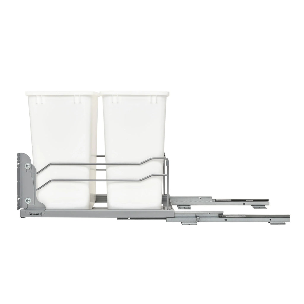 35 Quart Pullout Waste Container Trash Can P535654