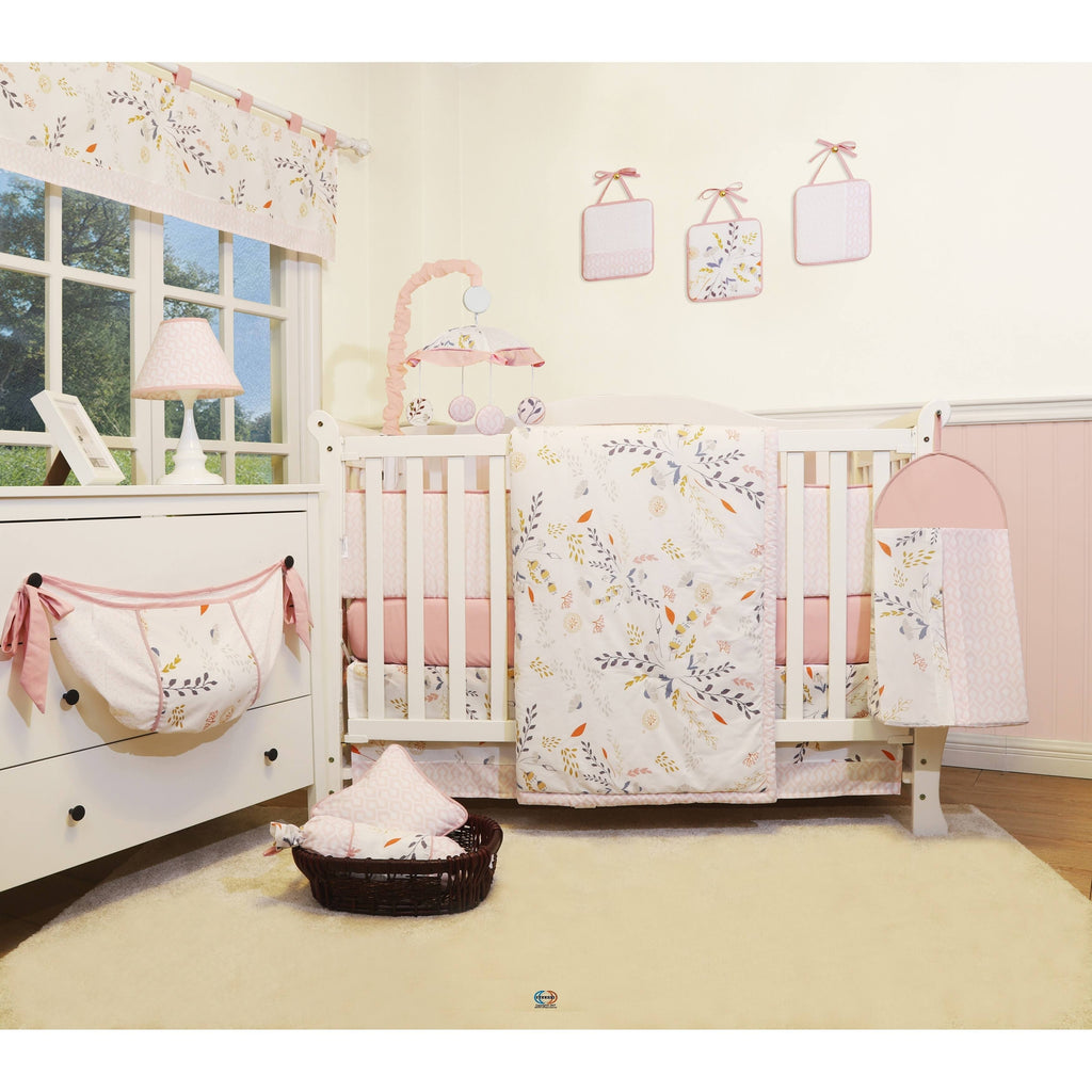 13 Piece Baby Nursery Crib Bedding Set U2438