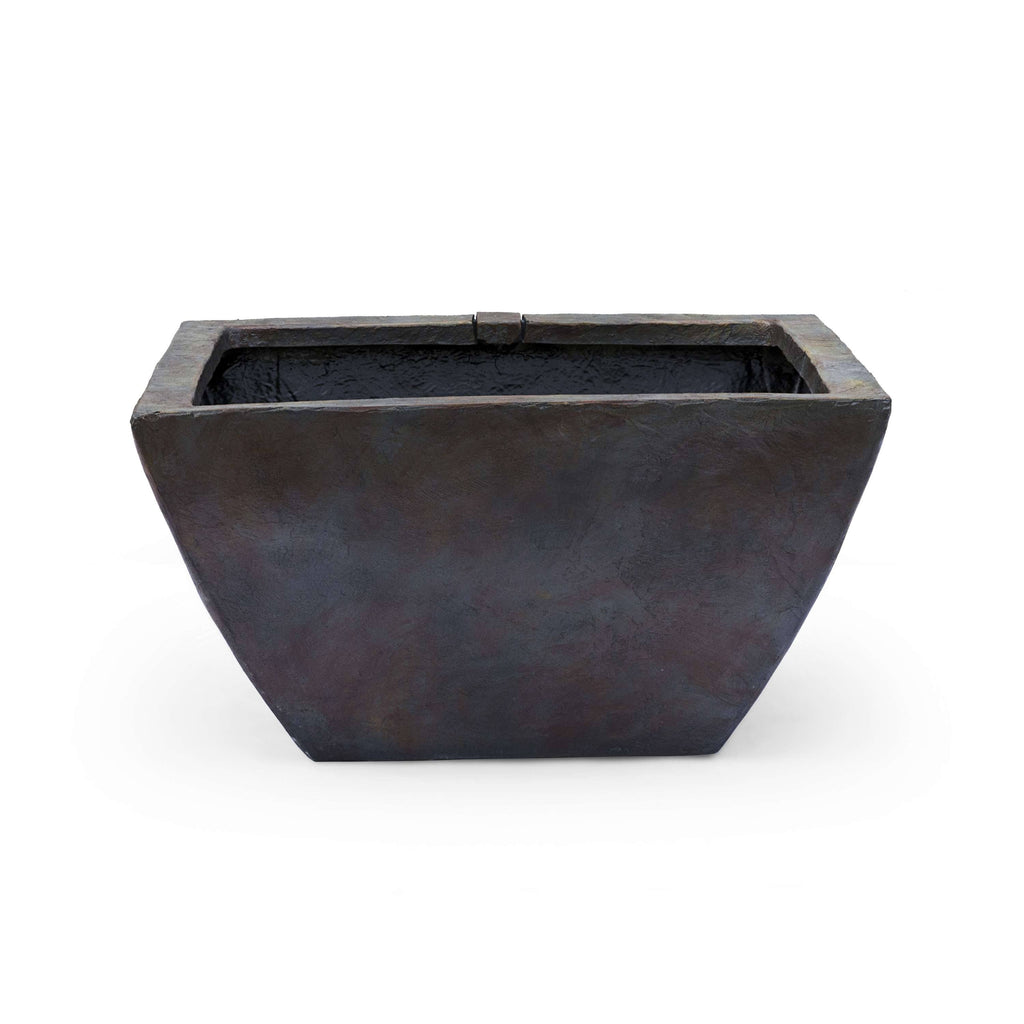 Textured Gray Slate Aquatic Patio Pond T177