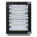 24 in. Dual Zone 44-Bottle Panel Ready Wine Cooler with Glass Door K670
